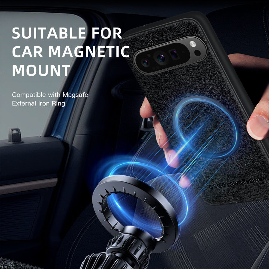 High-End Custom Leather Case with MagSafe