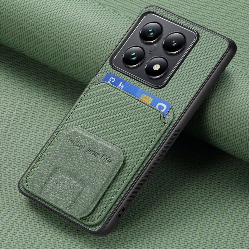 Carbon Fiber Card Holder Case with MagSafe