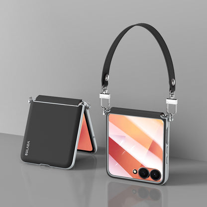 Leather Case with Wrist Strap