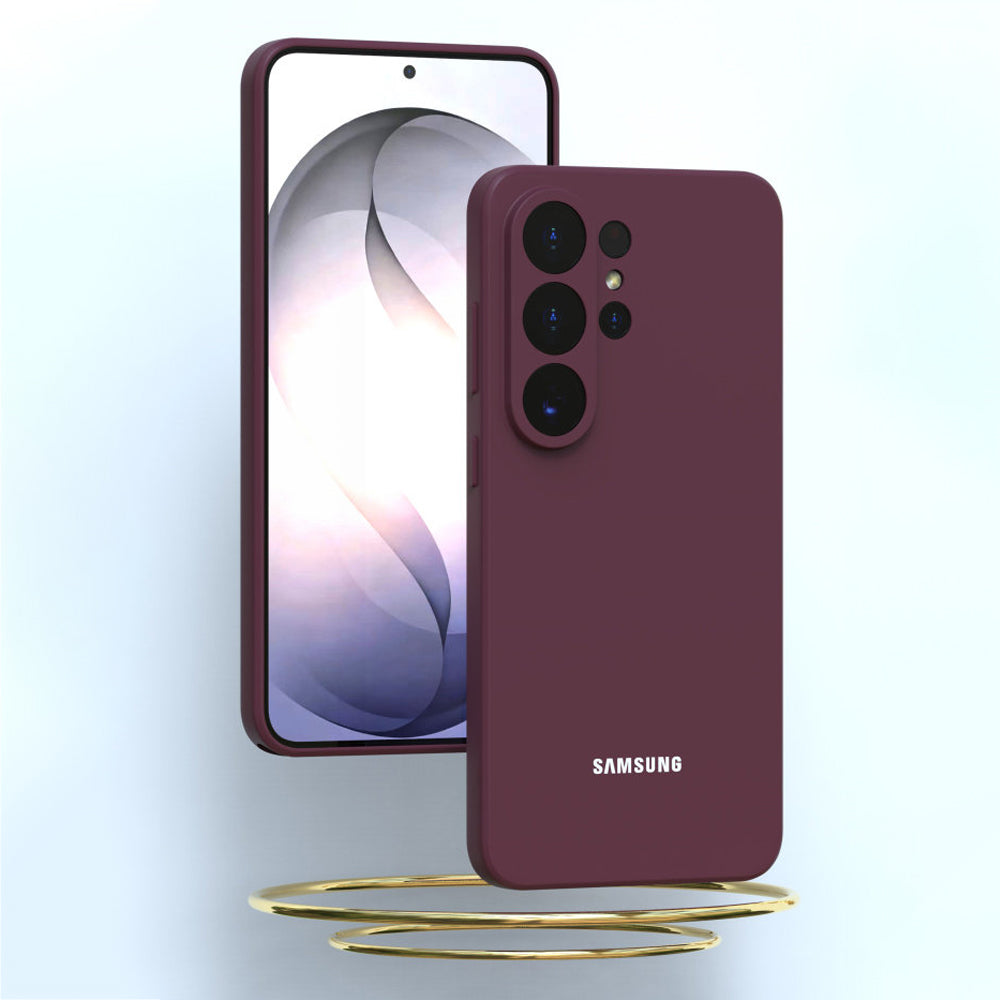 Solid Color Liquid Silicone Case