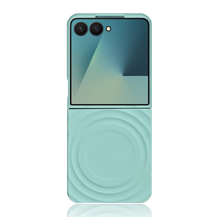 Macaron-Patterned Liquid Silicone Case with MagSafe