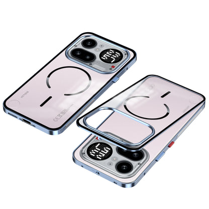 Single-Sided Buckle Metal Frame Case with MagSafe