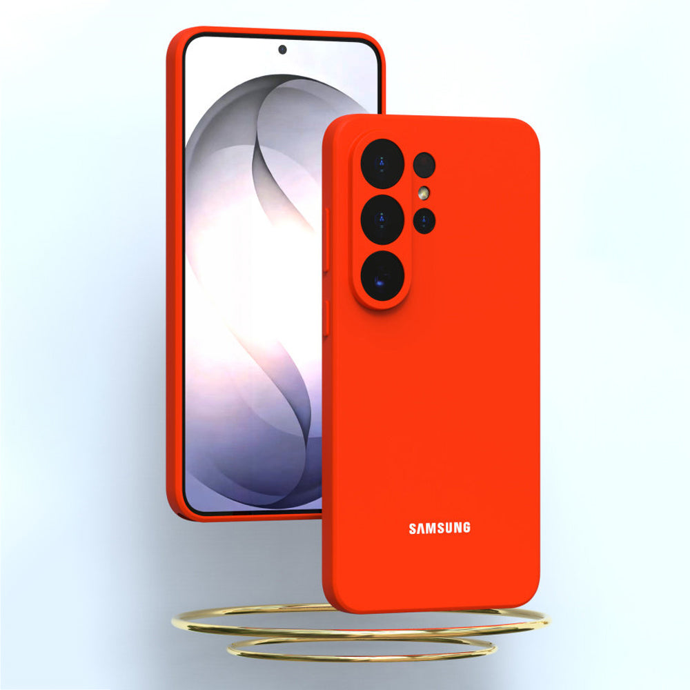 Solid Color Liquid Silicone Case