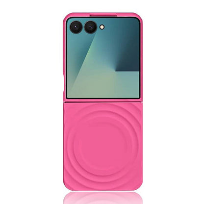 Macaron-Patterned Liquid Silicone Case with MagSafe