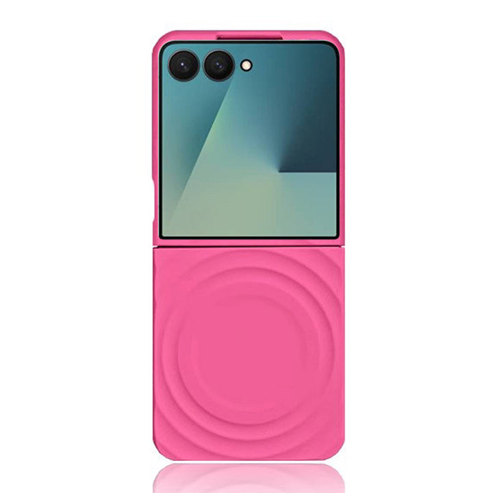 Macaron-Patterned Liquid Silicone Case with MagSafe