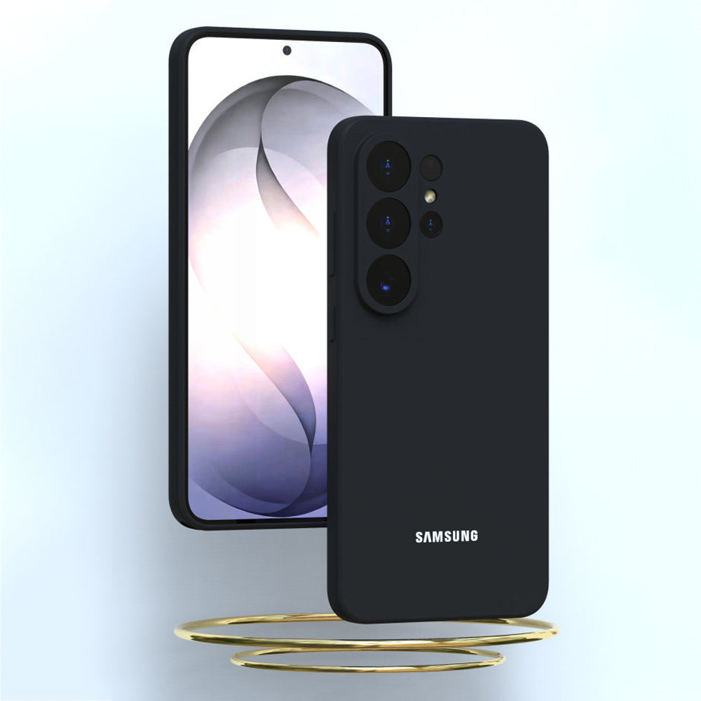 Solid Color Liquid Silicone Case