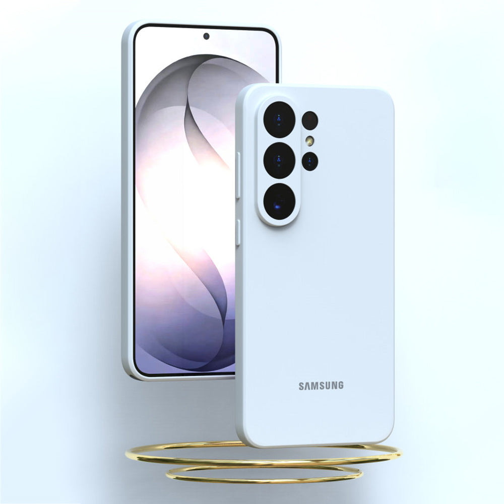Solid Color Liquid Silicone Case