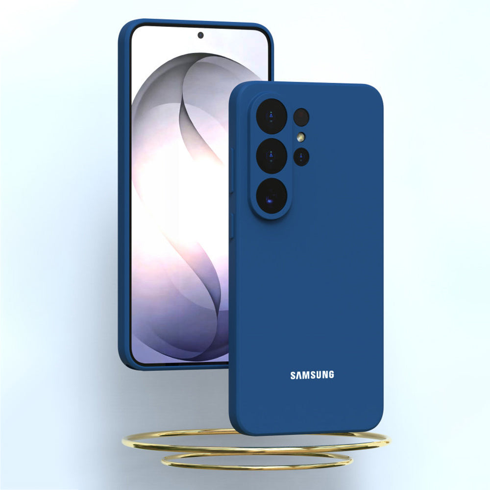 Solid Color Liquid Silicone Case