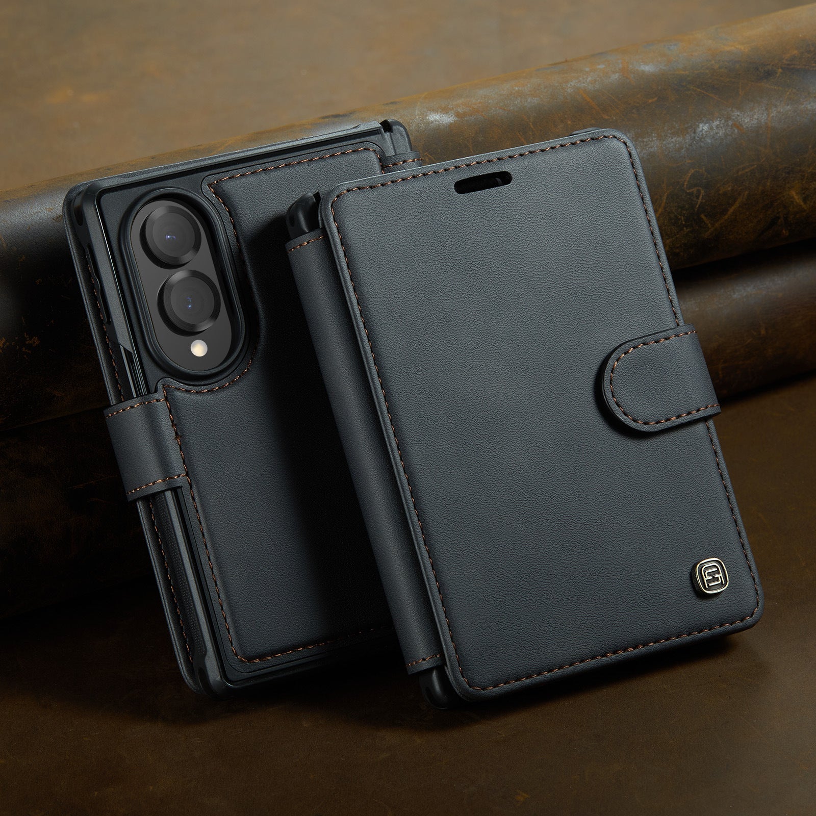 Retro Flip Leather Case