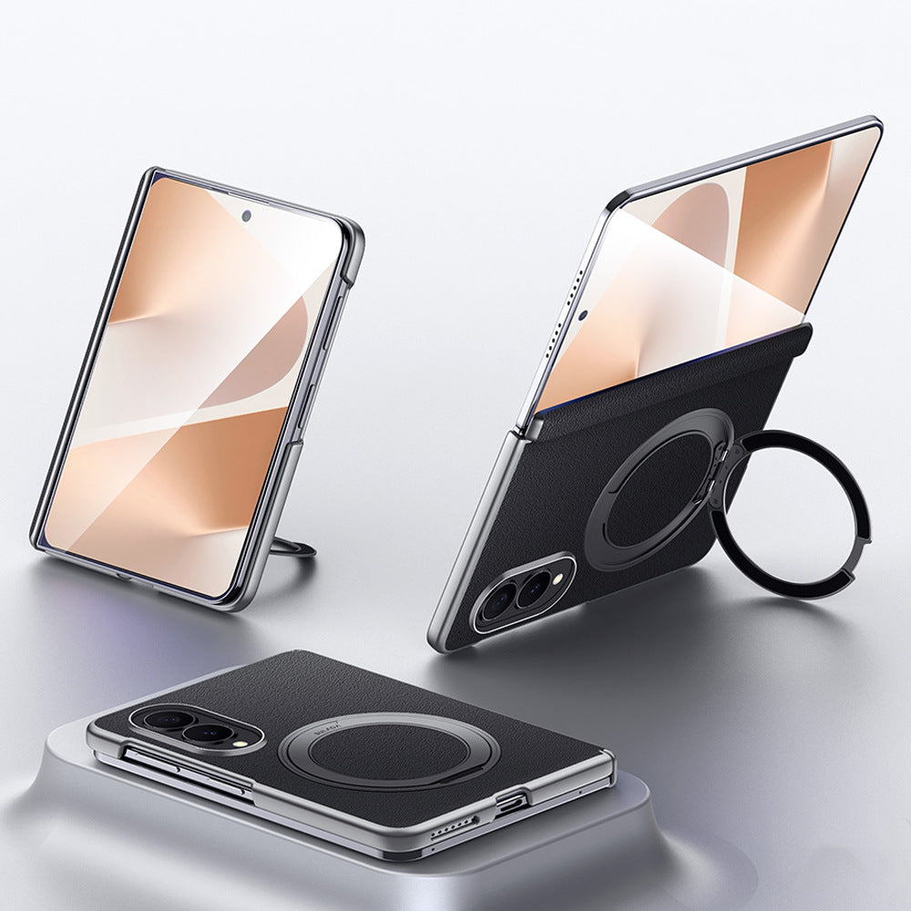 Folding Stand Leather Case with MagSafe