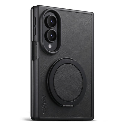360° Rotating Kickstand Leather Case with MagSafe