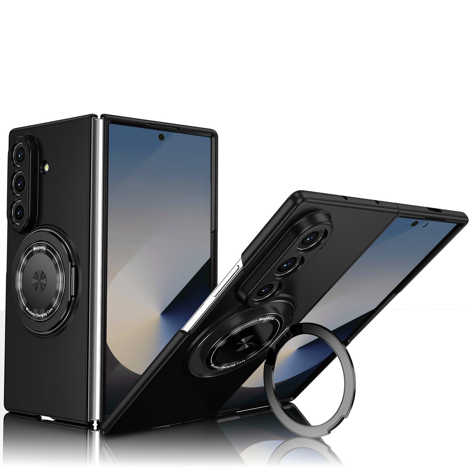 Magnetic Ring Kickstand Case