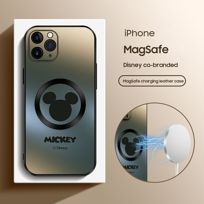 Disney Cartoon Leather Case with MagSafe