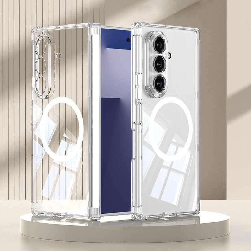 Electroplated Clear Case with MagSafe