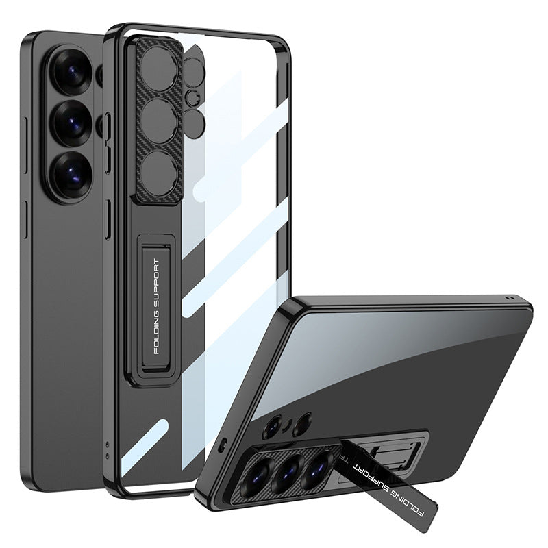 Electroplated Bracket Clear Case