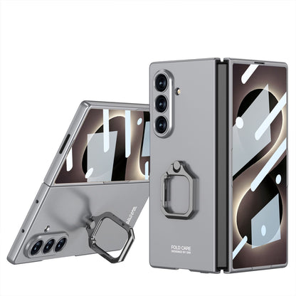 Slim Matte Case With Rotatable Ring