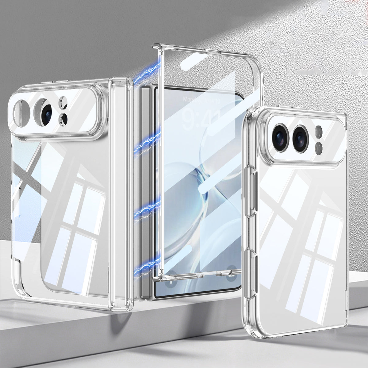 Shell and Film Integrated Transparent Case