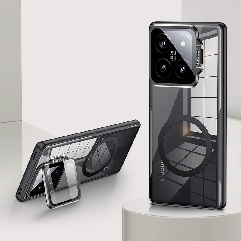 Invisible Lens Holder Clear Case with MagSafe