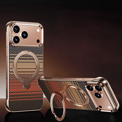 Printed Carbon Fiber Matte Case with MagSafe