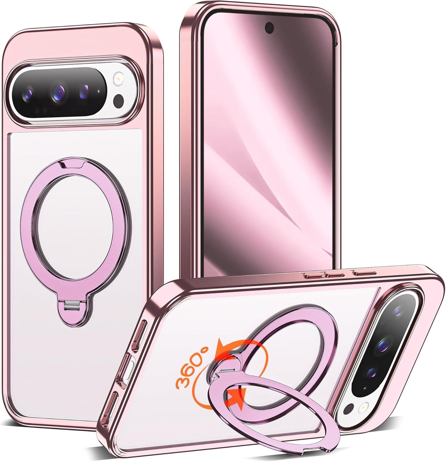 Electroplated Clear Case with MagSafe