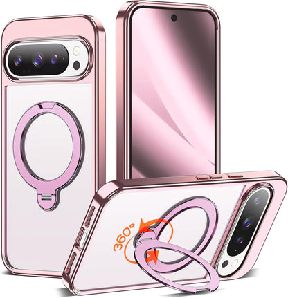 Electroplated Clear Case with MagSafe