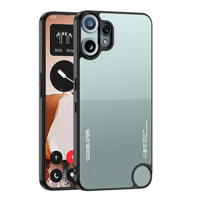 Contrast Color Leather Case