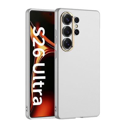 Solid Color Ultra-Thin Frosted Metal Lens Case