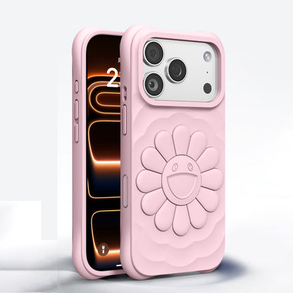 Sunflower Liquid Silicone Case with MagSafe