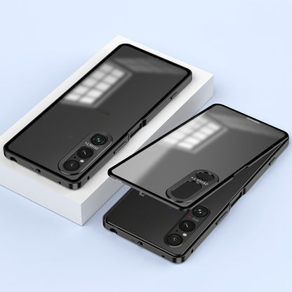 Single-Sided Buckle Metal Frame Case