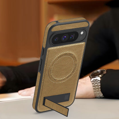 Folding Stand Leather Case with MagSafe