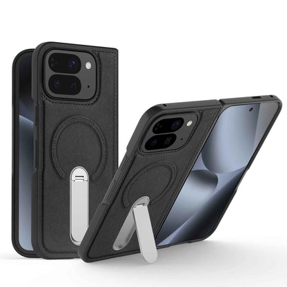Folding Stand Business Leather Case