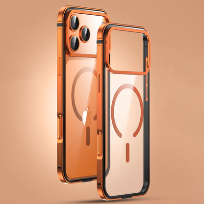 Alloy Frame Transparent Case with MagSafe