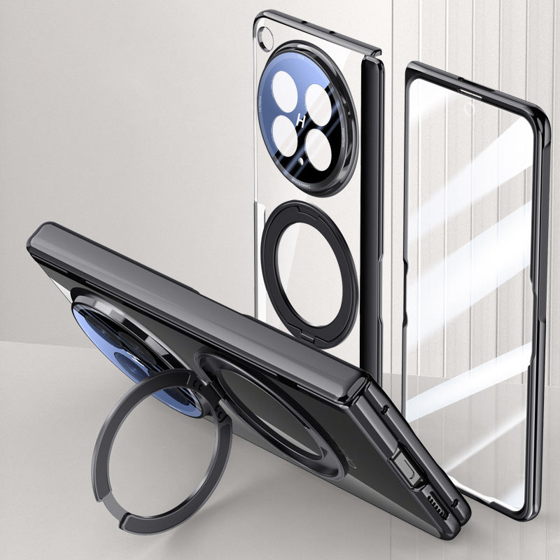 360° Rotating Stand Clear Case with MagSafe