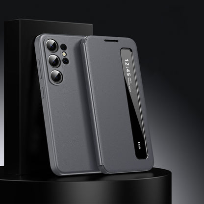 Folding Flip Leather Case