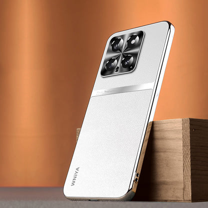 High-End Electroplated Leather Case