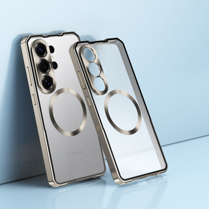 Single-Sided Buckle Metal Frame Case with MagSafe