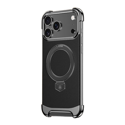 Foldable Stand Leather Case with MagSafe