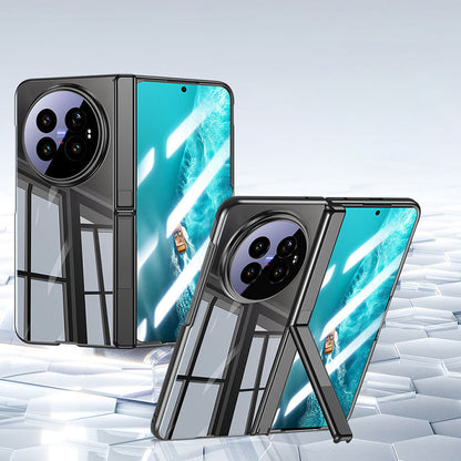 Transparent Electroplated Case with Kickstand