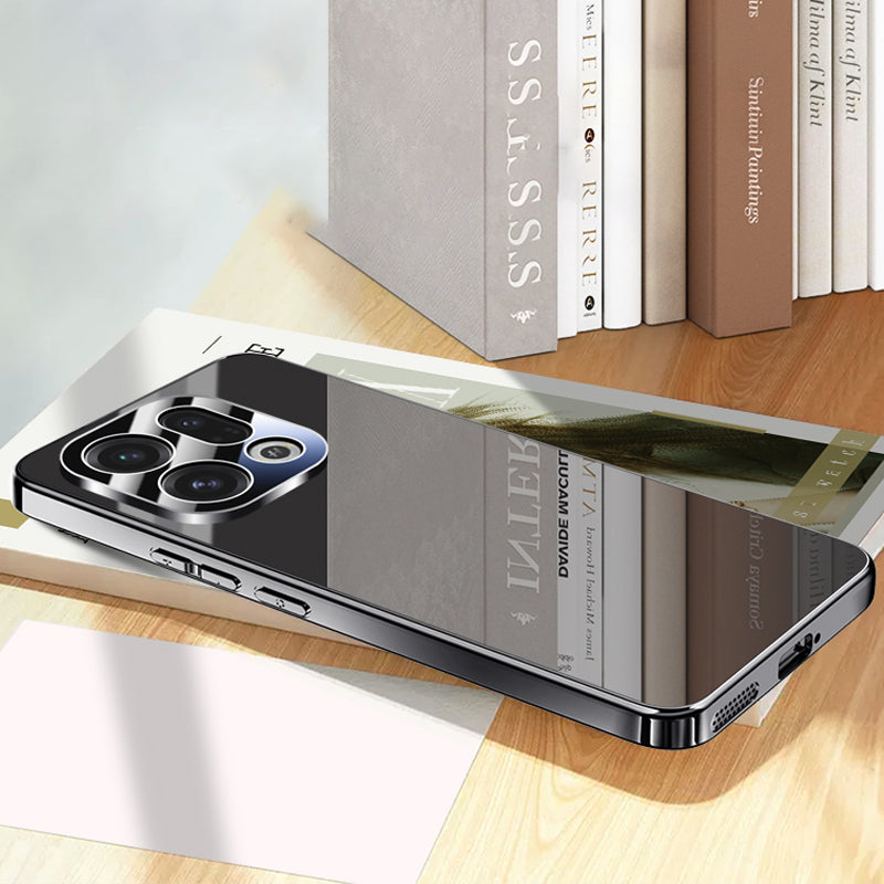 Electroplated Tempered Glass Case