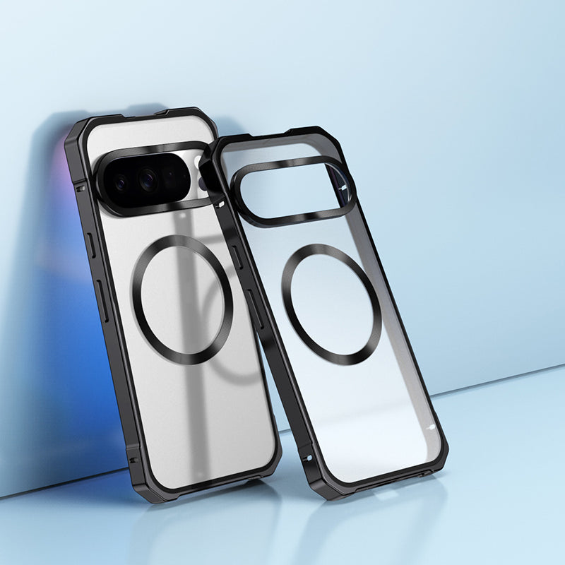 Single-Sided Buckle Metal Frame Case with MagSafe