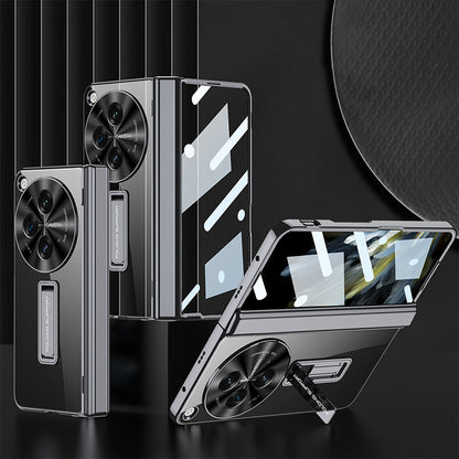 Transparent Electroplated Case with Stand