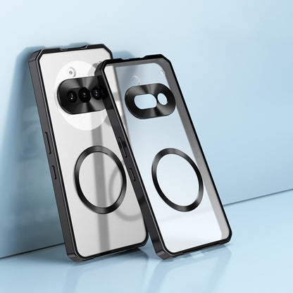 Single-Sided Buckle Metal Frame Case with MagSafe