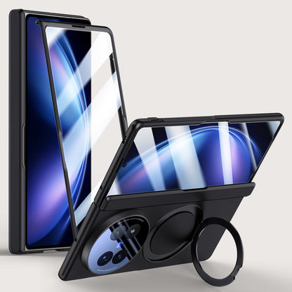 Rotating Magnet Ring Frosted Case with MagSafe