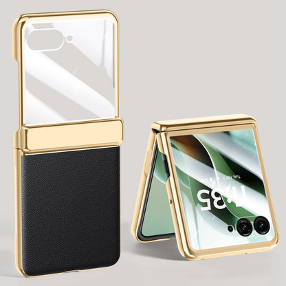 Luxury Electroplated Leather Case