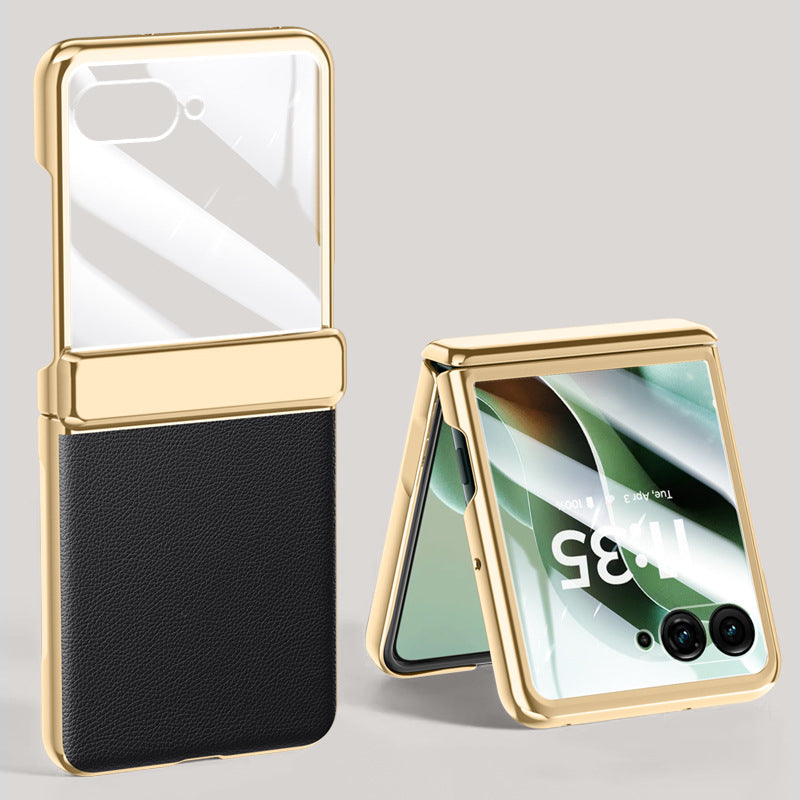 Luxury Electroplated Leather Case
