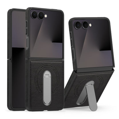 Folding Stand Business Leather Case