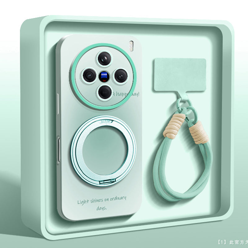 Liquid Silicone Lanyard Case with MagSafe