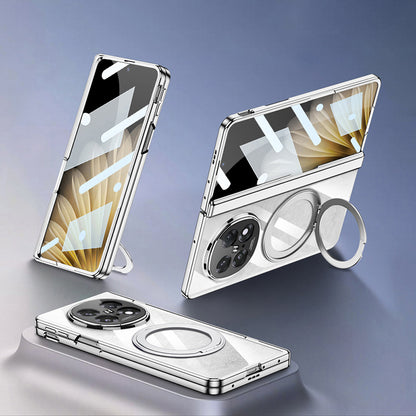 360° Rotating Stand Clear Case with MagSafe