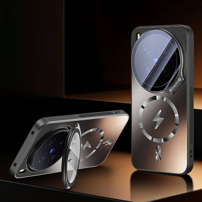 Lens Bracket Frosted Case with MagSafe