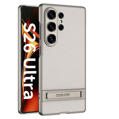 Folding Stand Business Leather Case